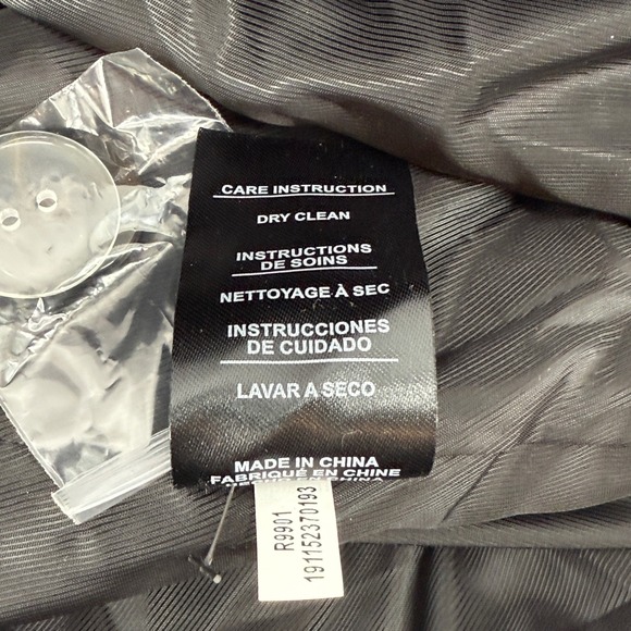 Kensie Womens Black Faux Fur Teddy Coat Double‎ Breasted Pockets Warm Winter NEW - Picture 4 of 16